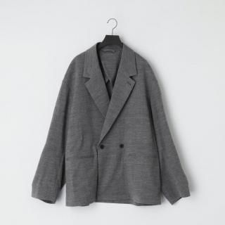 KANEMASA PHIL. - 36G Wool Herringbone Double Jacket 