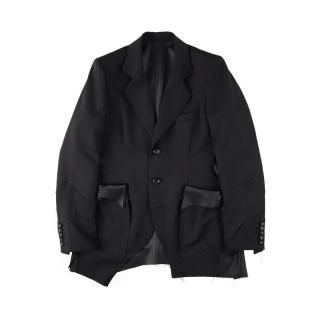 sulvam - 3 Button Asymmetry Jacket -