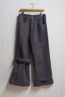 SERAPIS MARITIME - Scrunch Layered Sailor Jeans 