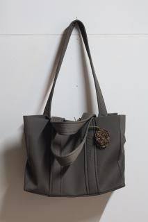 SERAPIS MARITIME - Asphalt Khaki Nylon Bag -