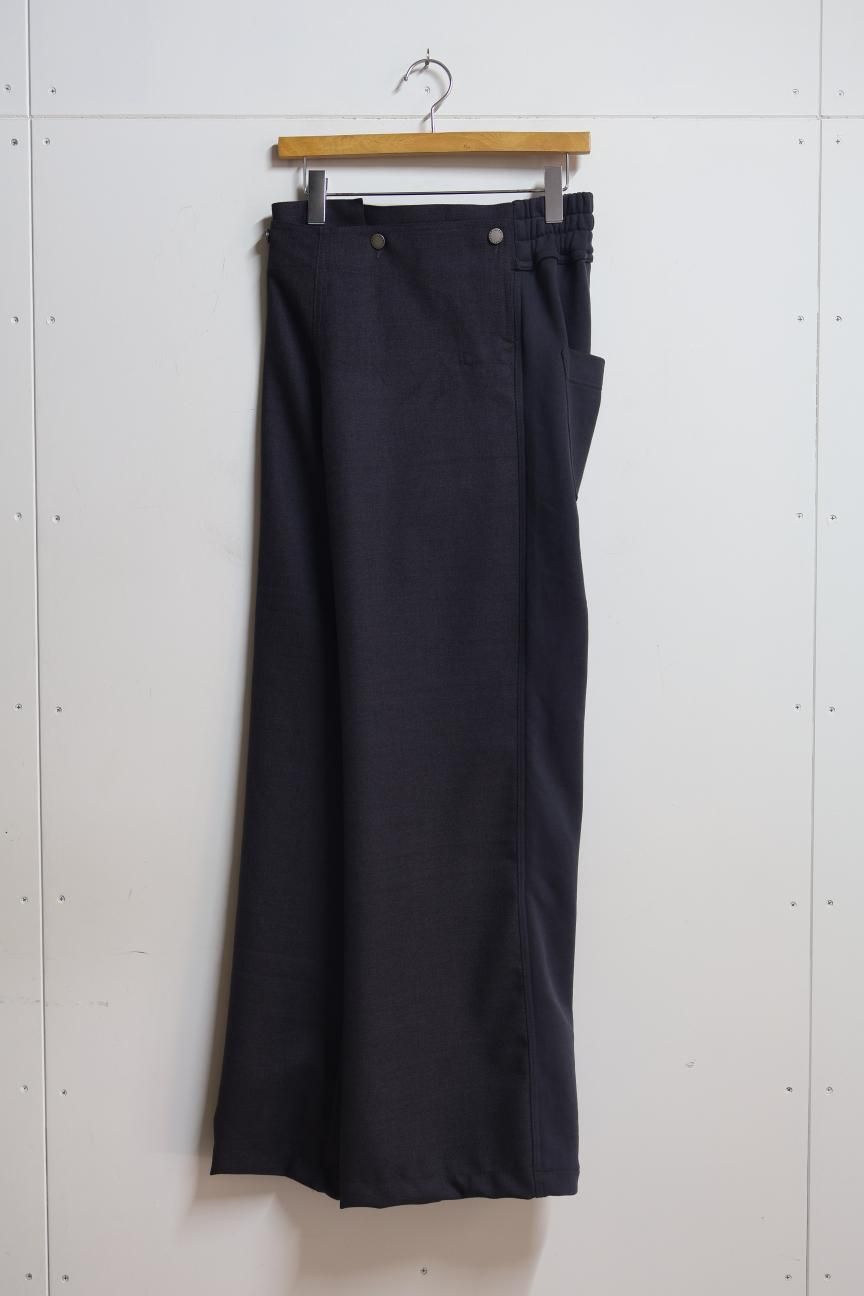 パンツ SERAPIS DARK GREY WOOL RUDDER PANTS パンツ SERAPIS DARK GREY WOOL RUDDER PANTS SERAPIS DARK GREY WOOL