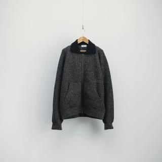 satou - Melange Knit Blouson 