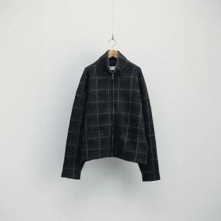satou - Check Drivers Knit 