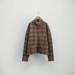 satou - Check Drivers Knit 
