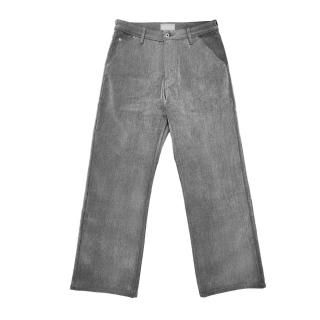 YATORE - Flocked Straight Denim Pants -