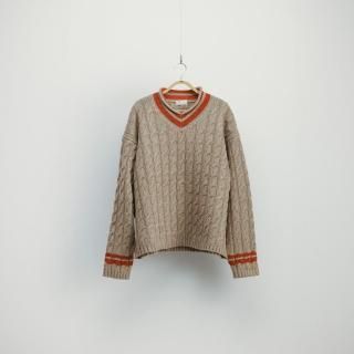 satou - Silk Ivy Cable Knit 