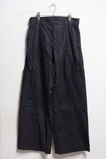 OPPOSE DUALITY - 8 Pocket Panel Wide Denim Trousers 