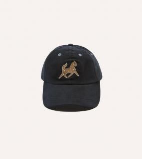 Drake's - Horse Emblem Moleskin Baseball Cap 