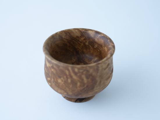 ☆未使用☆屋久杉刳抜お碗☆工芸品☆屋久杉食器☆ 屋久杉 工芸品 お茶碗 器