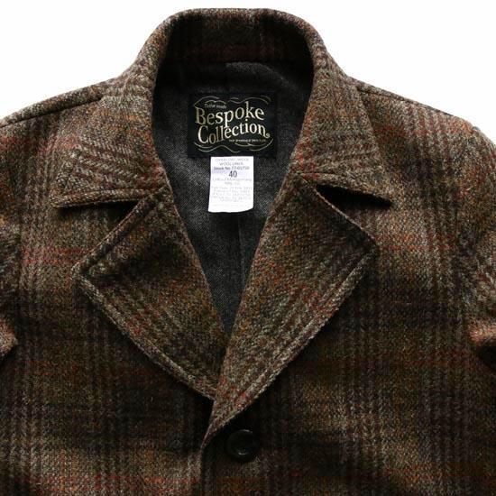 新品 正規品!!  定価8.8万 ハリスツイード生地 ウールロングコート （W-270） ジャケット・アウター
