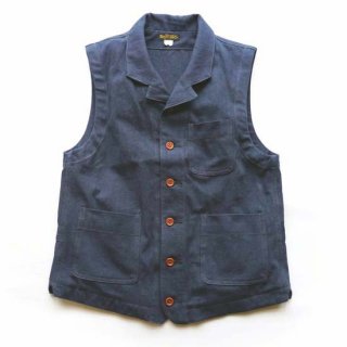 TOUGHNESS W-525ddw COTTON-LINEN VEST 