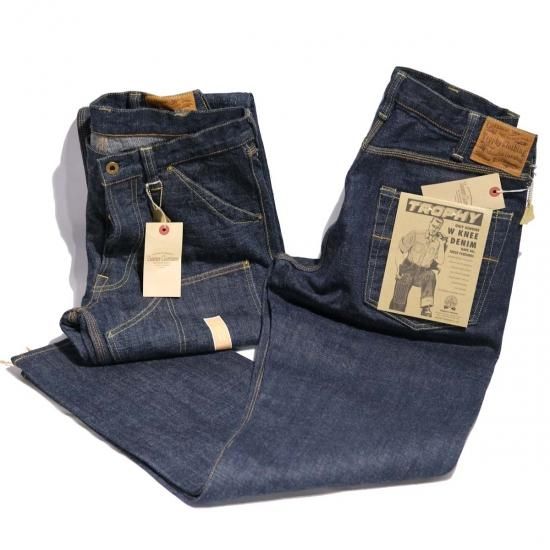 TROPHY CLOTHING  1606 DIRT DENIM w34