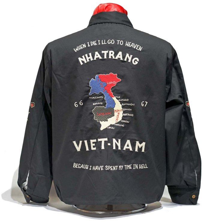 TAILOR TOYO ・ Late 1960s Style Cotton Vietnam Jacket 