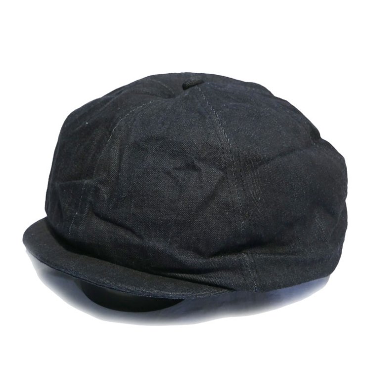 SUGARCANE 10oz.DENIM APPLEJACK CAP/SC02705-128