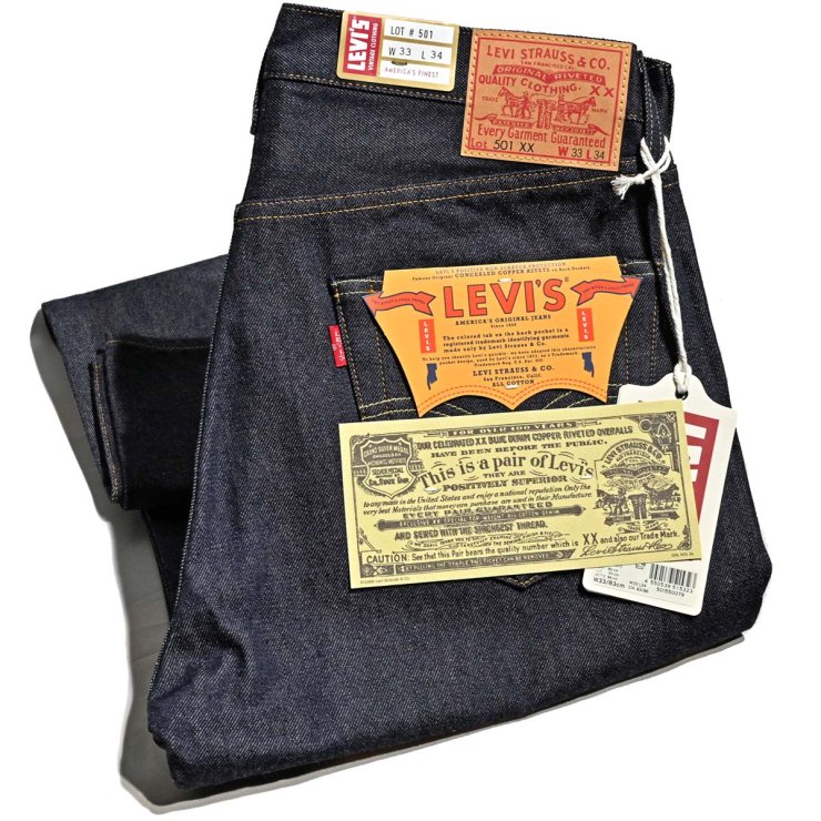 LVC/LEVI'S VINTAGE CLOTHING 1955 MODEL, 501XX/50155-0079