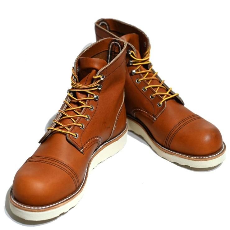 Red Wing NO.8089 WORK BOOTS IRON RANGER / TRACTION TRED