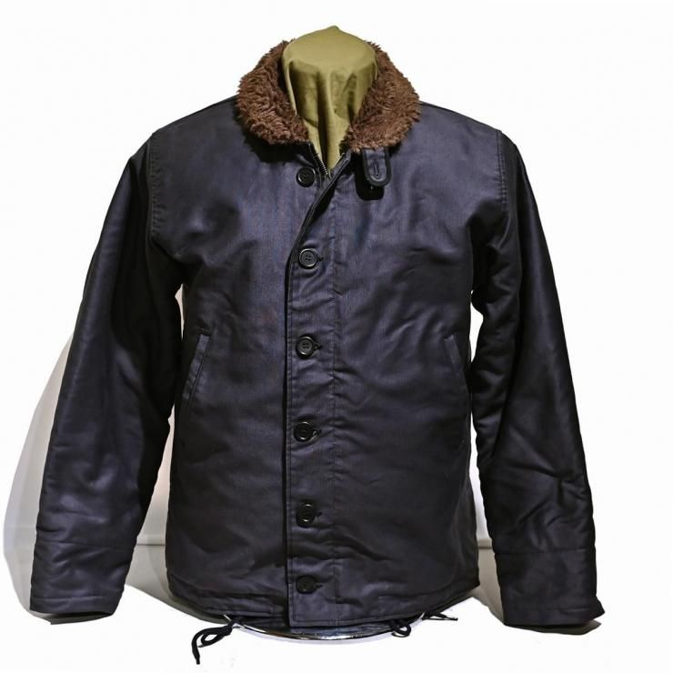 WAREHOUSE&CO. Lot 2181 NXss-23181 N-1 Winter Jacket/Blue Jungle Cloth (U.S.NAVY)