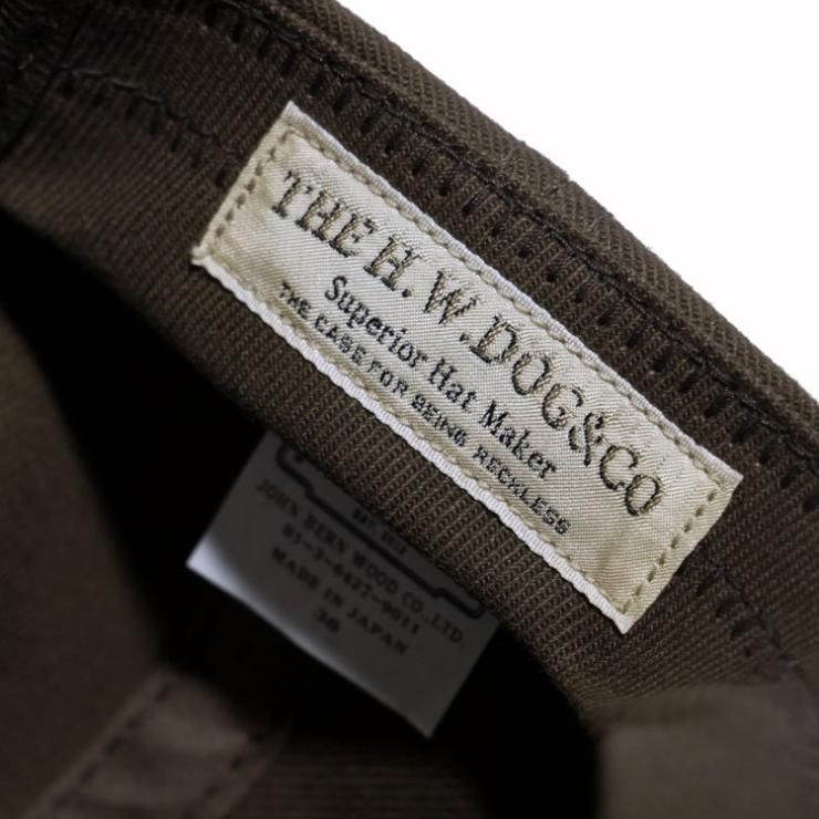 H.W. DOG & CO. キャップ 38サイズ □THE H.W. DOG&CO.D-00004 TRUCKER CAP