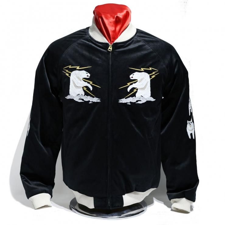 HOUSTON/ヒューストン VELVETEEN SOUVENIR JACKET #51386