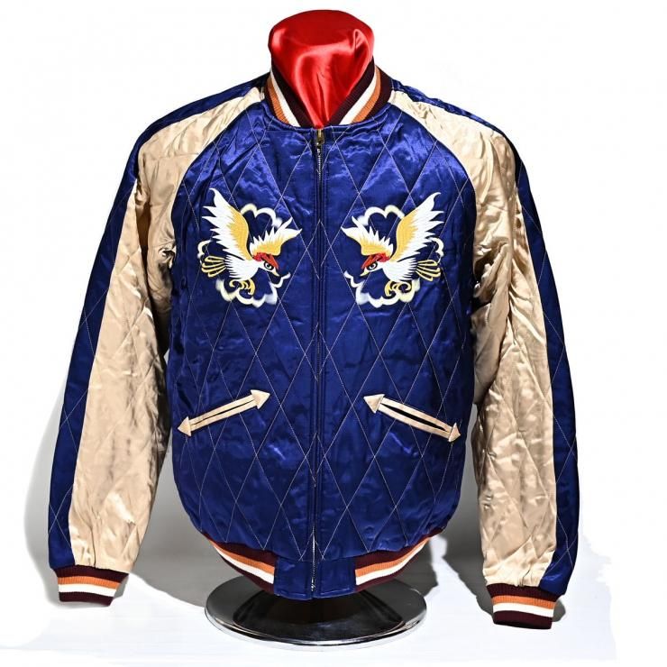 HOUSTON/ヒューストン QUILTING RAYON SOUVENIR JACKET/
