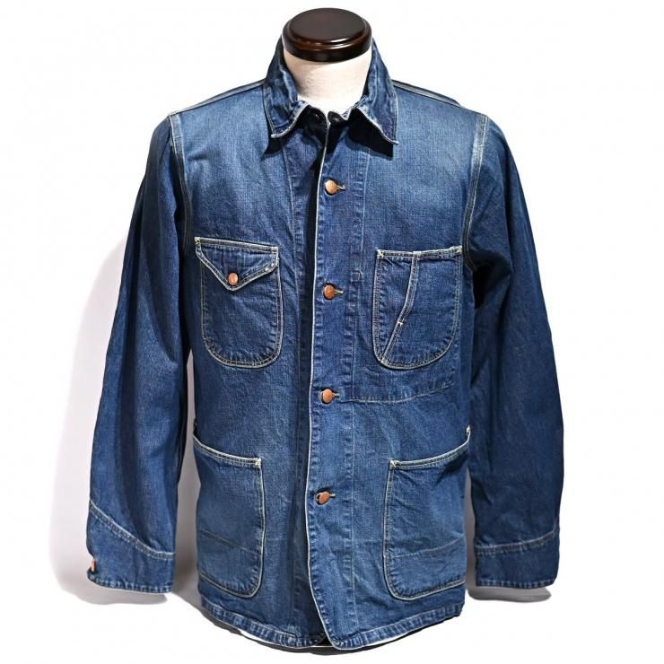 D.M.G./SPELLBOUND 10.5oz.DENIM COVERALL JACKET/46-917D