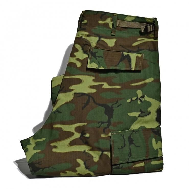 Buzz Rickson's TROUSERS, MEN'S, CAMOUFLAGE COTTON, WIND RESISTANT POPLIN, CLASS 2/BR42528-198
