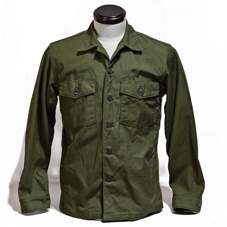 TOYS McCOY MFG. SHIRT, MAN'S COTTON SATEEN OG107(1965Model.)
