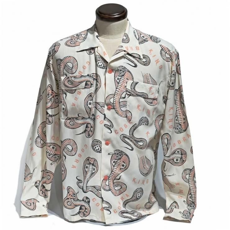 Star Of Hollywood / RAYON OPEN COLLAR SHIRT 