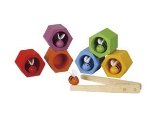 3歳-］縫いさしセット〈モンテッソーリ教具〉Baby Mobile｜木の 