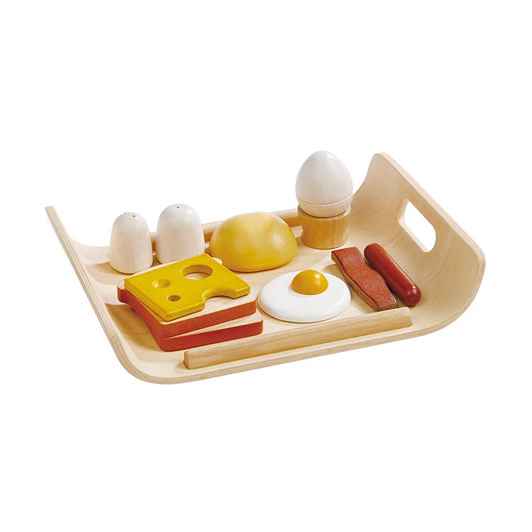 ［3歳-］朝食メニュー〈おままごと・ごっこ遊び〉PLANTOYS｜3歳のおもちゃ・知育玩具通販 STUDY PARK