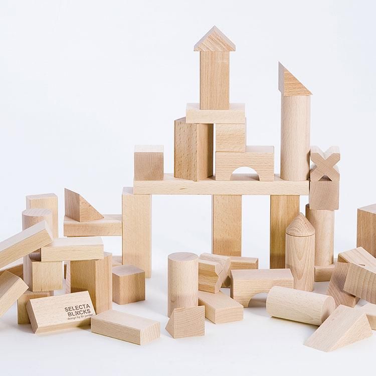 期間限定セール 1歳-］BLOCKS スターターセット（大）〈積み木〉SELECTA｜1歳 知育玩具