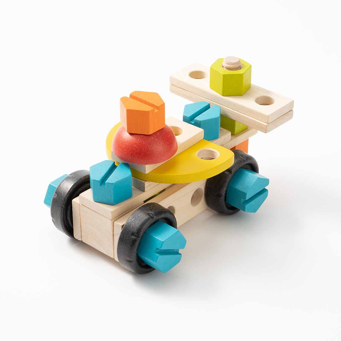 ［2歳半-］コンストラクションセット40〈組み立てるおもちゃ〉PLANTOYS｜木のおもちゃ・知育玩具 STUDY PARK