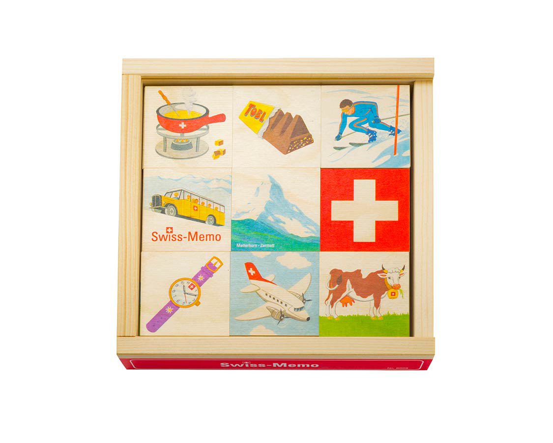 3歳 メモ スイス 神経衰弱 メモリーゲーム Atelier Fischer ボードゲーム 木のおもちゃ Study Park