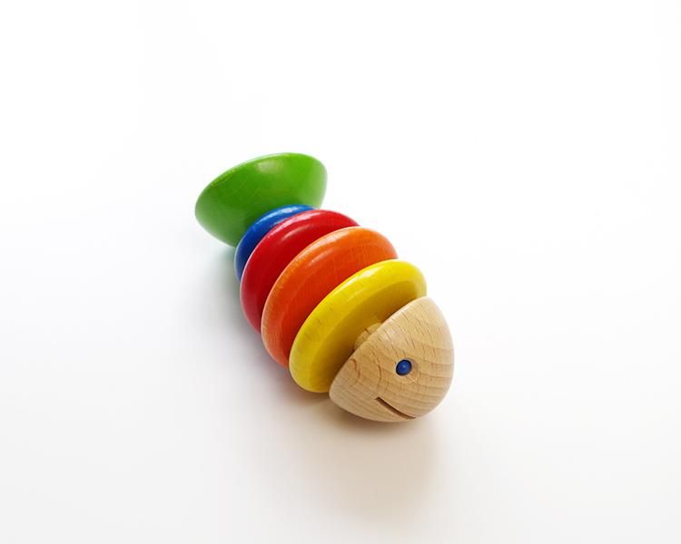 0歳 6ヶ月 ラトル モビー 赤ちゃんのガラガラ Haba ラトル 木のおもちゃ Study Park