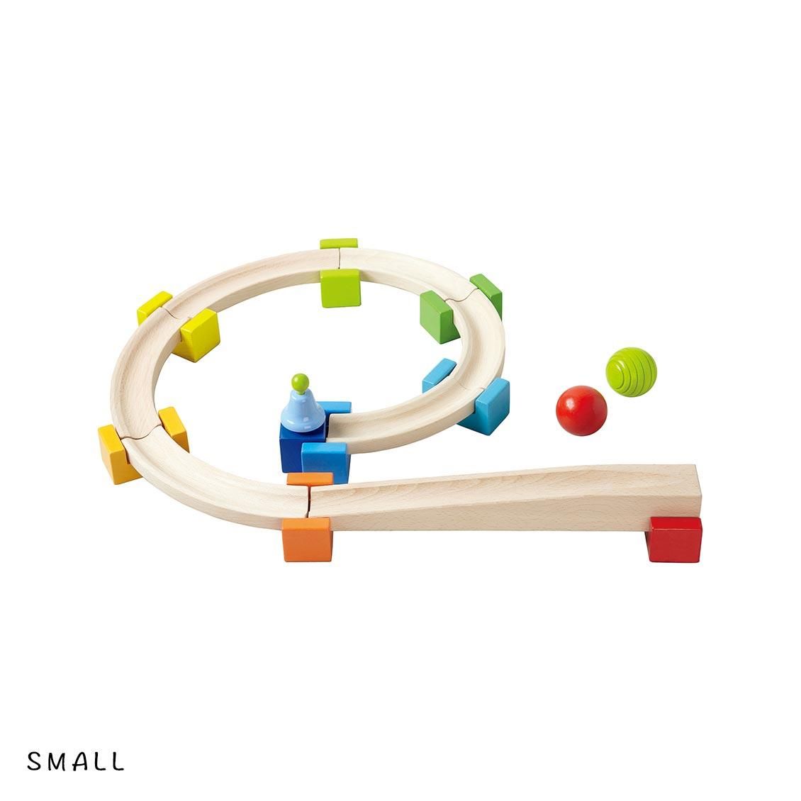 1歳半 ベビークーゲルバーン 積み木 玉転がし Haba 木のおもちゃ 知育玩具 Study Park
