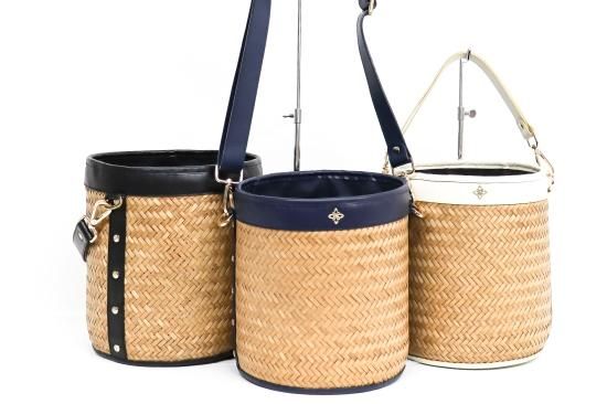 Bamboo カゴバッグ - バッグ Bamboo カゴバッグ - バッグ