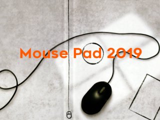 Mouse Pad 2019