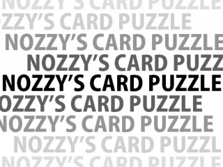 NOZZY'S CARD PUZZLE