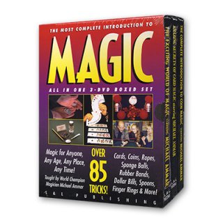 マイケルアマーが教える簡単マジックAmmar Trilogy (3 DVD Set) by Michael Ammar