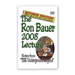 νRon Bauer 2008 Lecture Notes