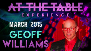 【MMSダウンロード】At the Table Live Lecture - Geoff Williams 2015年3月