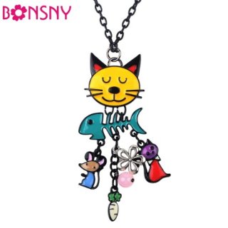 <img class='new_mark_img1' src='https://img.shop-pro.jp/img/new/icons13.gif' style='border:none;display:inline;margin:0px;padding:0px;width:auto;' />Cat x Fish ネックレス