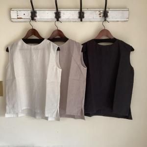 water linen sleeveless