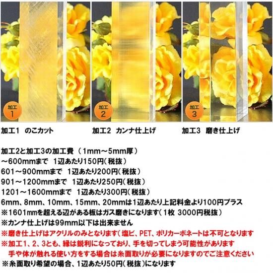 910mm×600mm-板厚(10mm) アクリル板(押出し)透明 【アクリル素材 910mm×600mm-板厚(10mm) アクリル板(押出し)透明 【アクリル素材