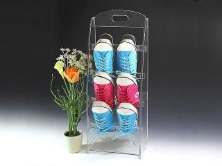 希少 MARUNI マルニ木工 スリッパ立て 傘立て ガーデニング ラック 6穴