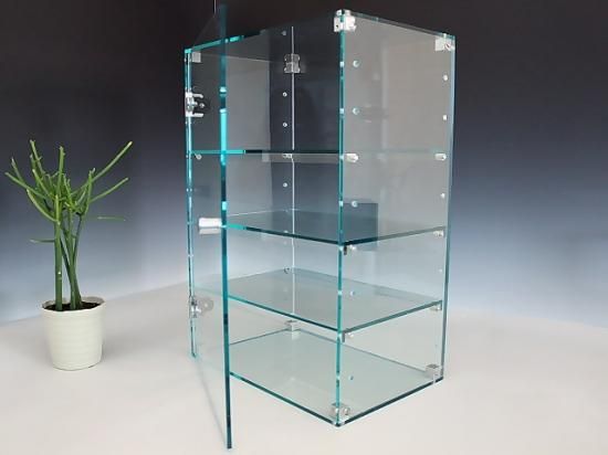 ガラス色アクリルコレクションラック(扉なし) W300×D200×H900 ガラス色アクリルコレクションラック(扉なし) W300×D200×H900