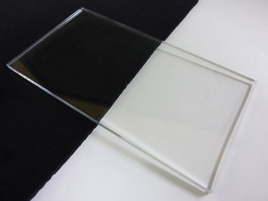 アクリル板(キャスト)透明-板厚(18ミリ)-1300×1300 【アクリル素材