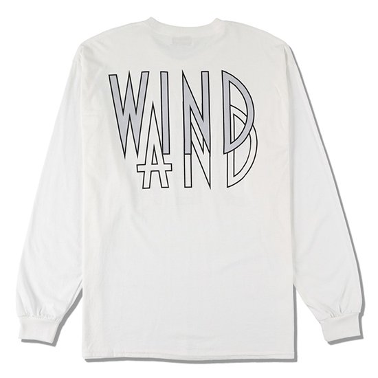 SEA(wavy)L/S T-SHIRT【WIND AND SEA（ウィンダンシー）】 通販 ロゴ ロンT