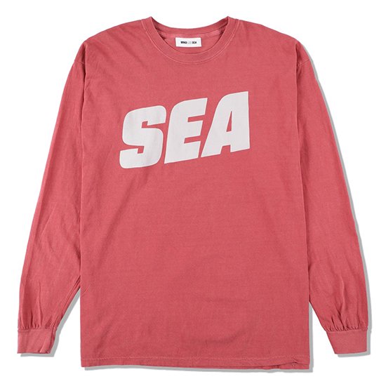 SEA(sea-alive) L/S T-SHIRT【WIND AND SEA（ウィンダンシー）】 通販 ロゴ