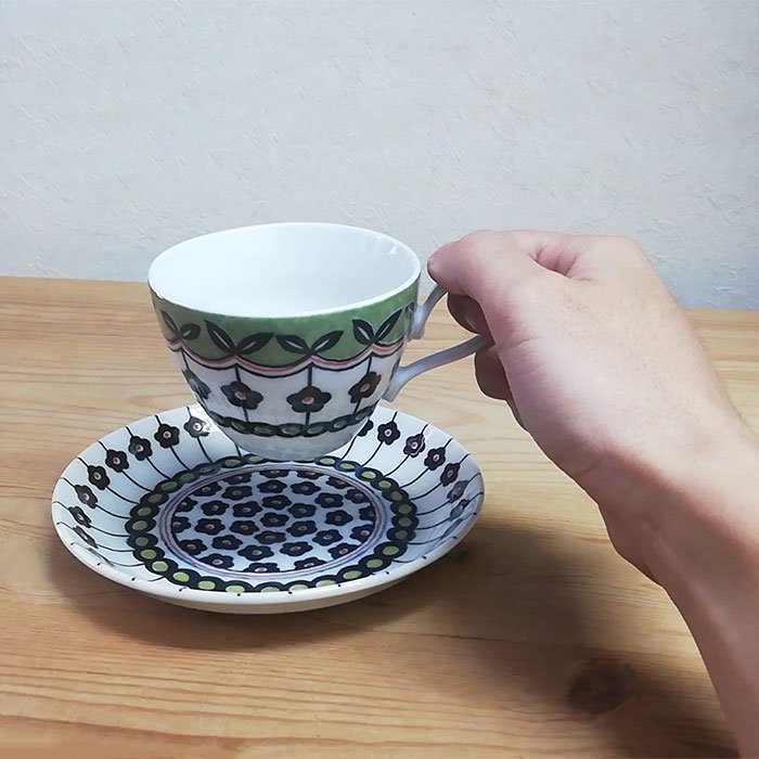 ポタリーフィールド コーヒー碗皿